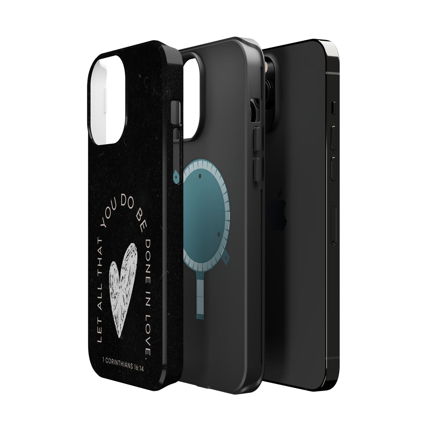Let All That You Do Be Done in Love – 1 Corinthians 16:14 MagSafe iPhone Case - BOGO Cases