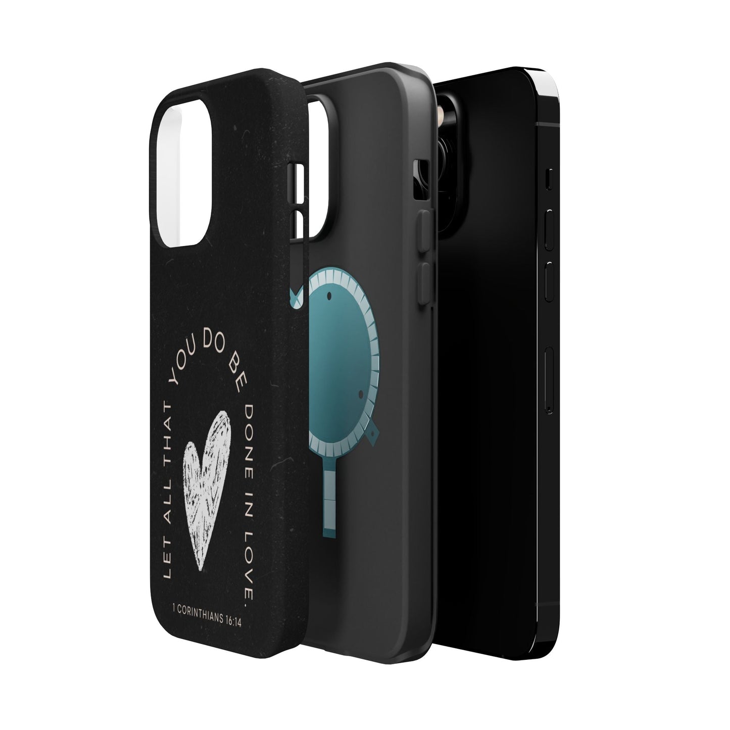 Let All That You Do Be Done in Love – 1 Corinthians 16:14 MagSafe iPhone Case - BOGO Cases