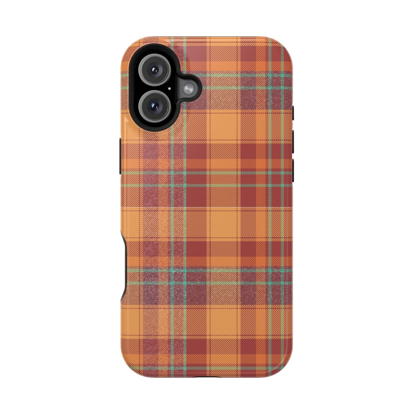 MagSafe Case - Autumn Tartan Plaid Design - BOGO Cases
