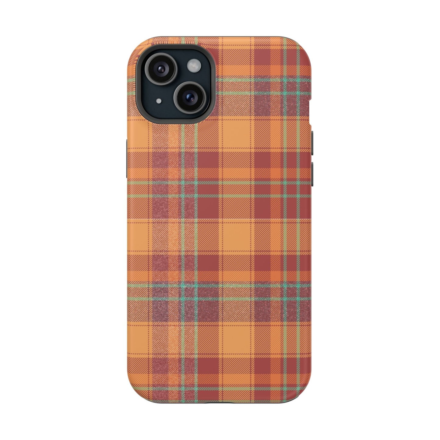 MagSafe Case - Autumn Tartan Plaid Design - BOGO Cases