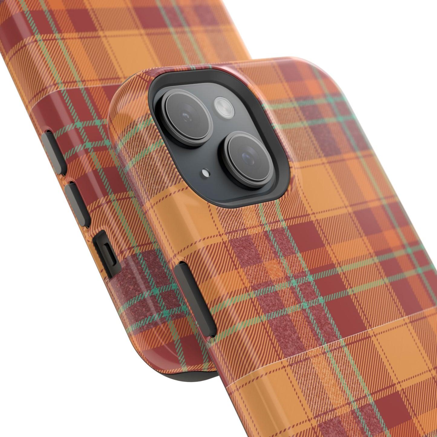MagSafe Case - Autumn Tartan Plaid Design - BOGO Cases