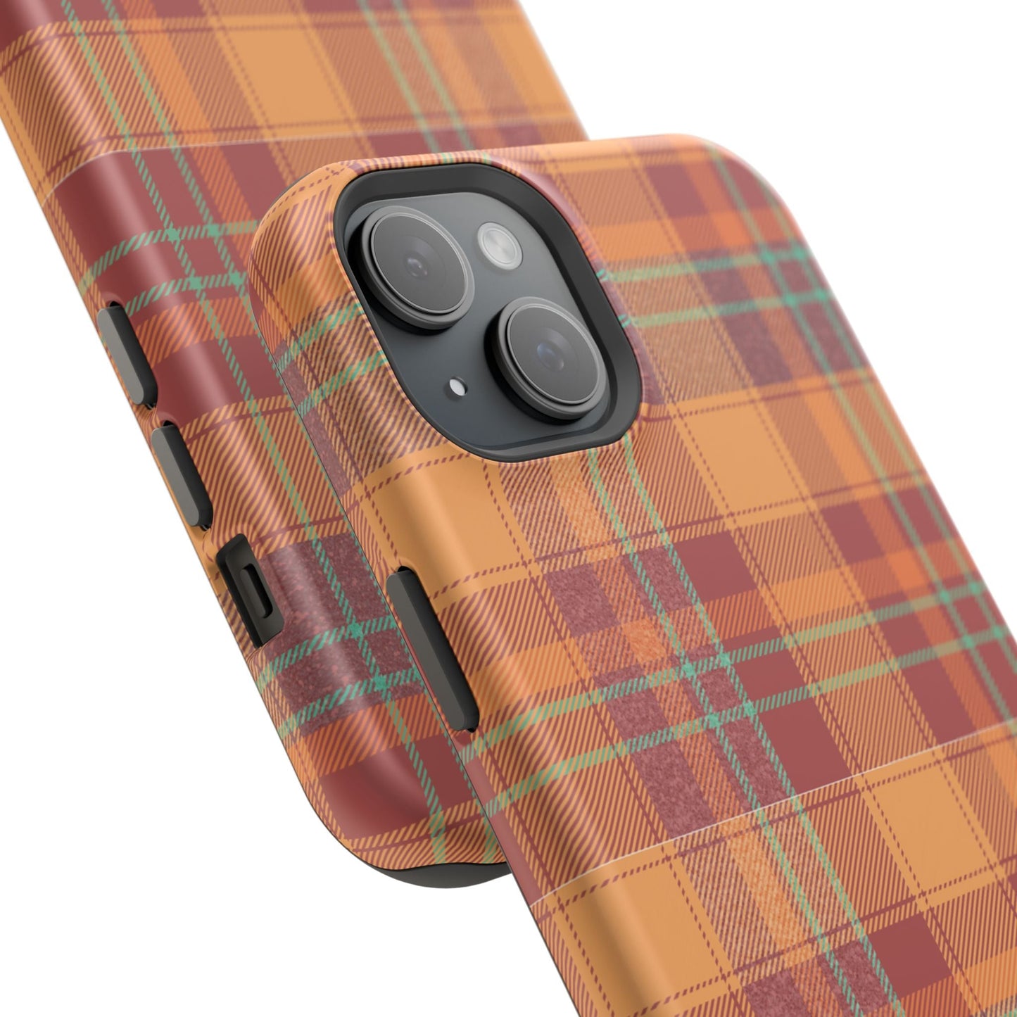MagSafe Case - Autumn Tartan Plaid Design - BOGO Cases