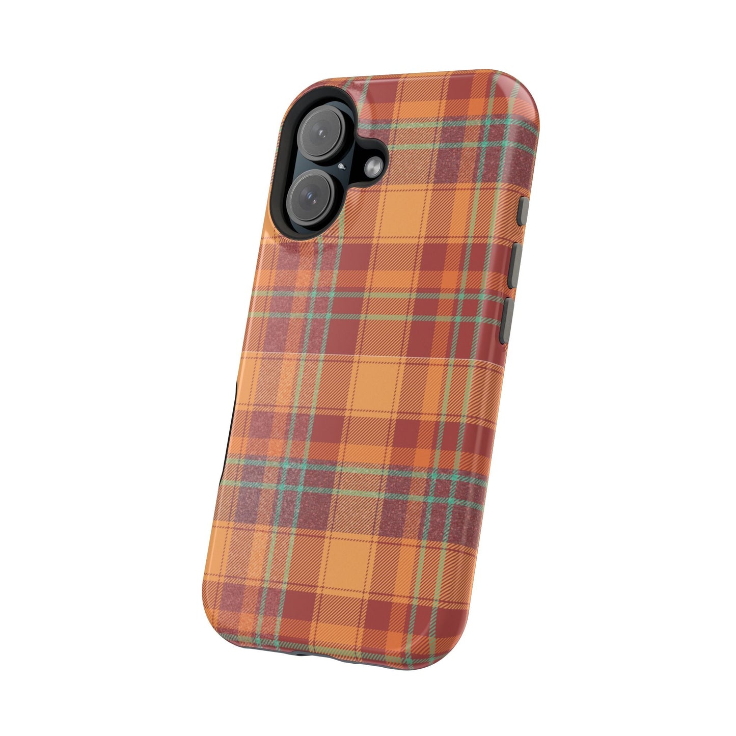 MagSafe Case - Autumn Tartan Plaid Design - BOGO Cases