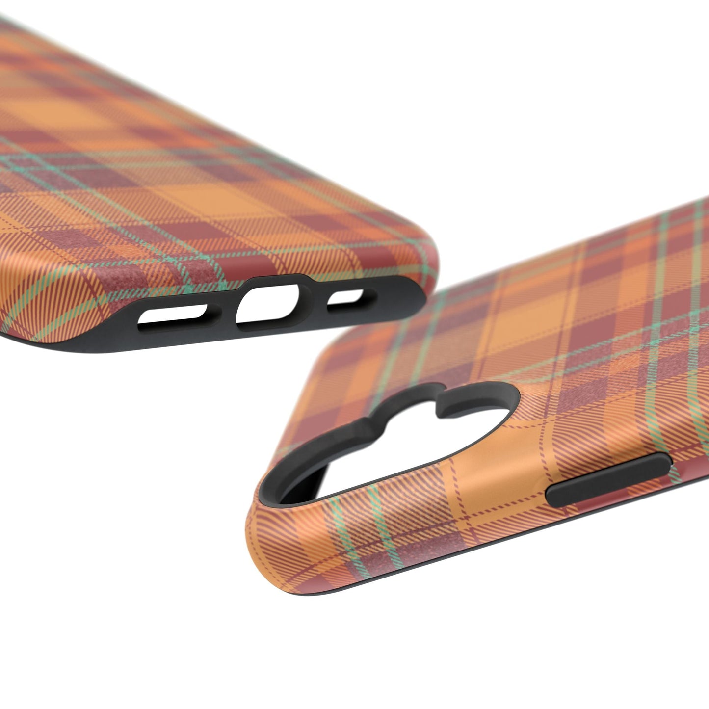 MagSafe Case - Autumn Tartan Plaid Design - BOGO Cases