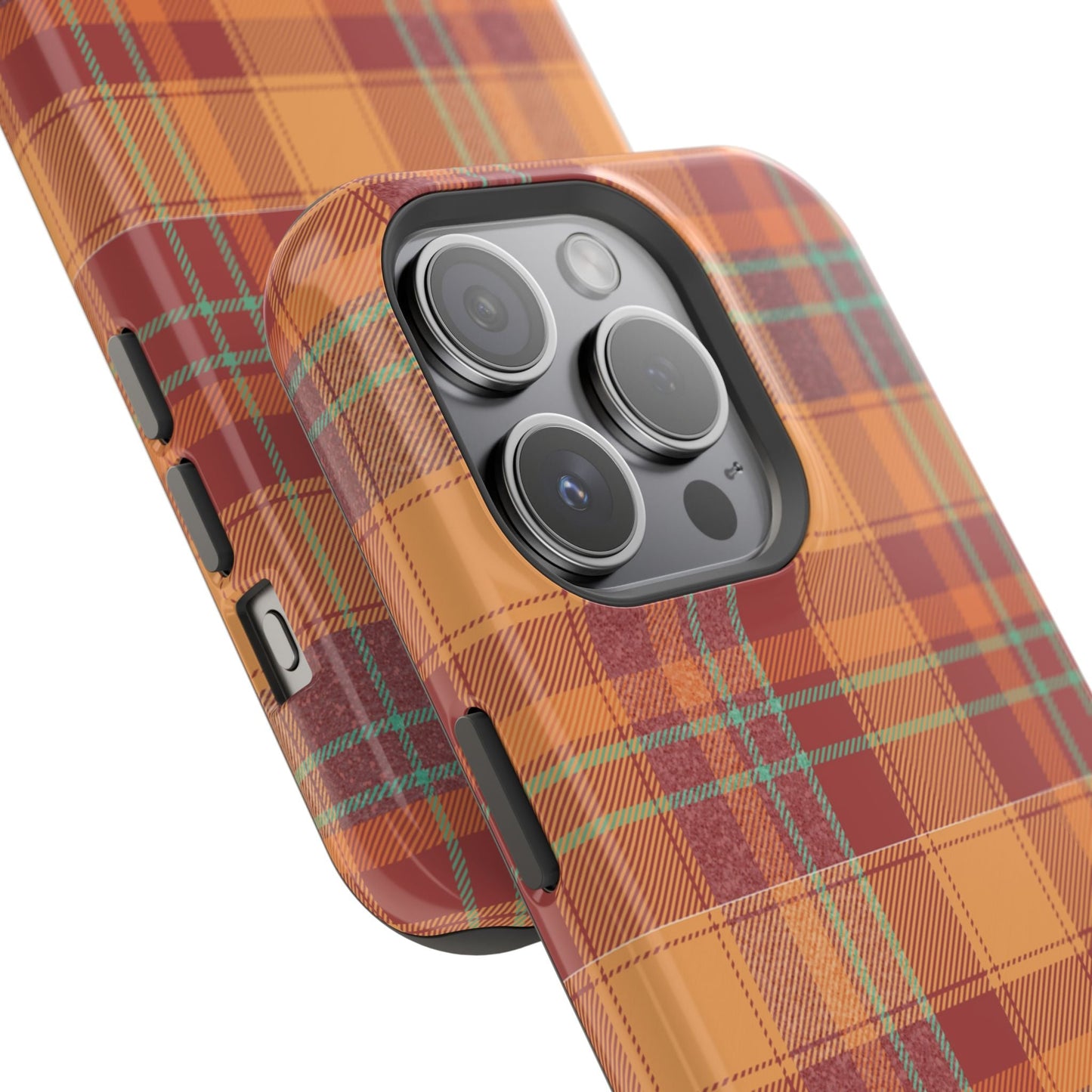 MagSafe Case - Autumn Tartan Plaid Design - BOGO Cases