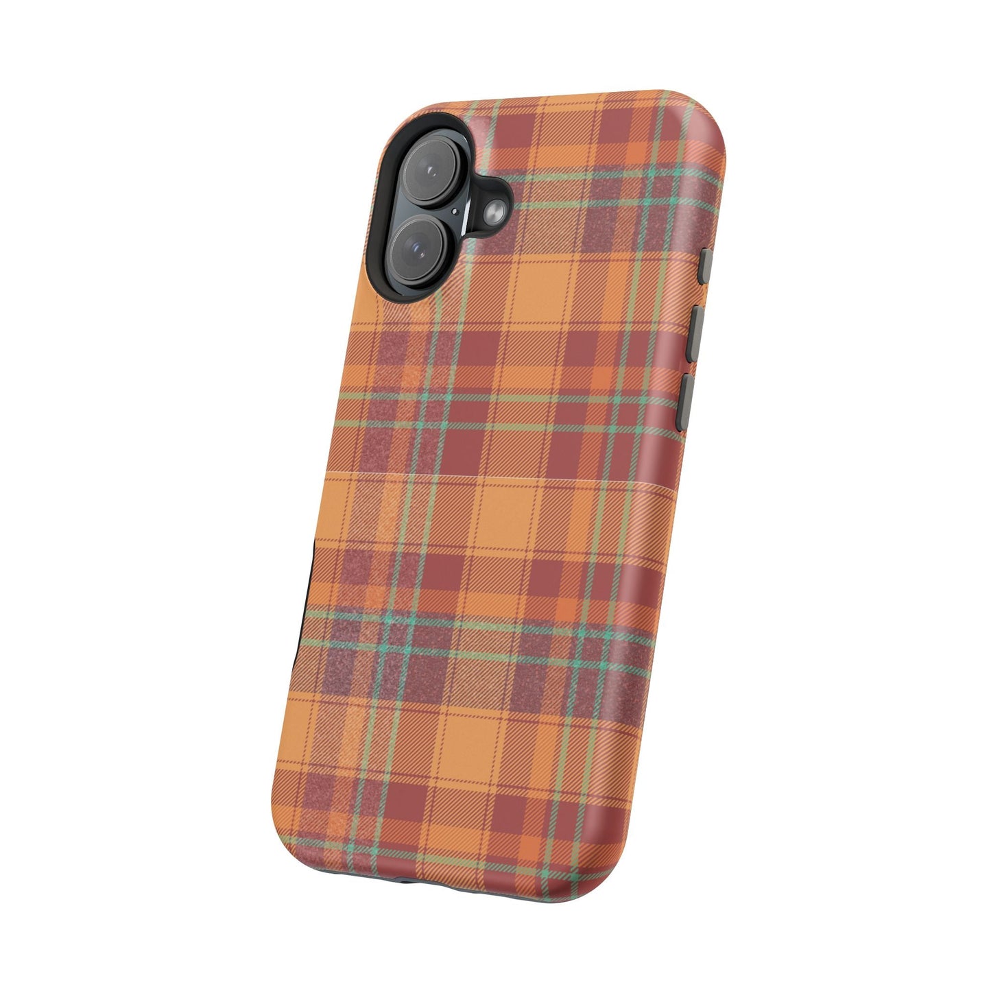 MagSafe Case - Autumn Tartan Plaid Design - BOGO Cases