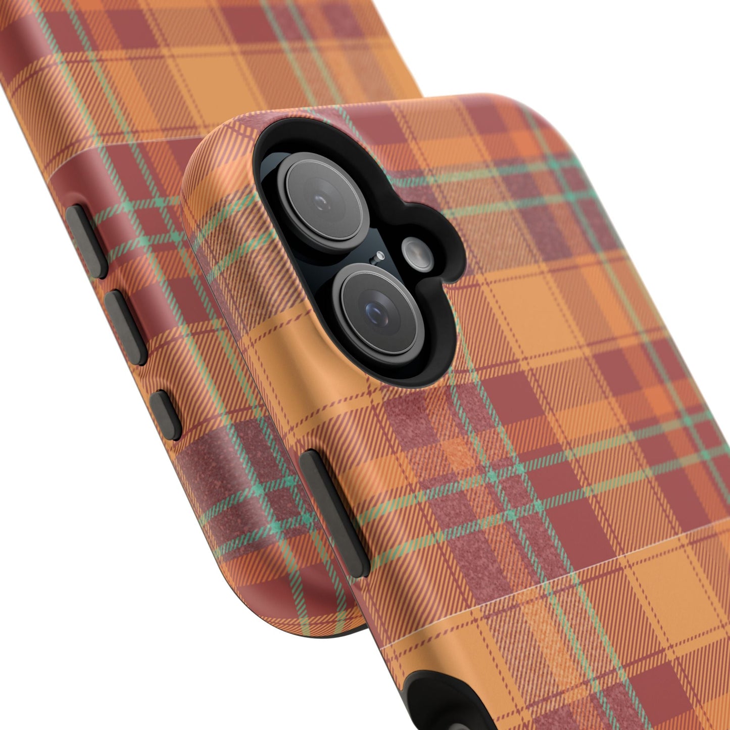 MagSafe Case - Autumn Tartan Plaid Design - BOGO Cases