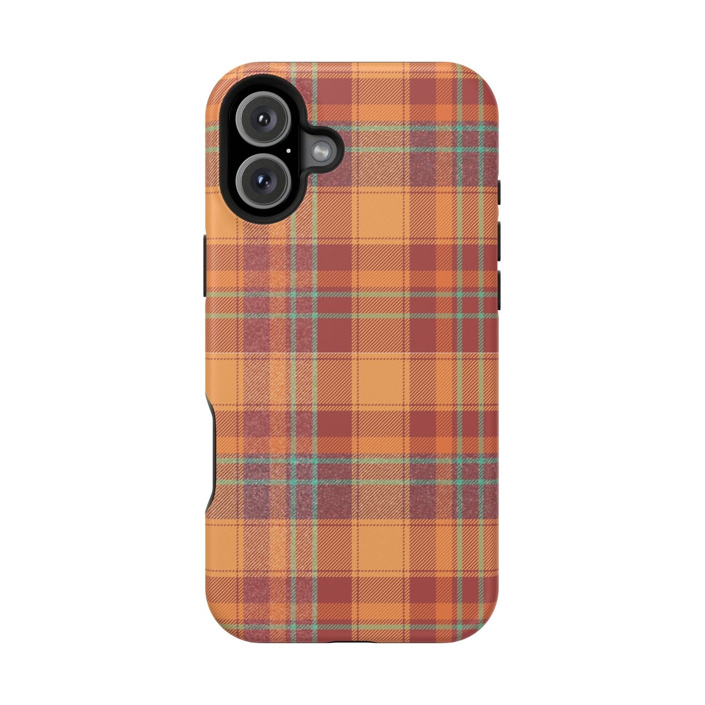 MagSafe Case - Autumn Tartan Plaid Design - BOGO Cases