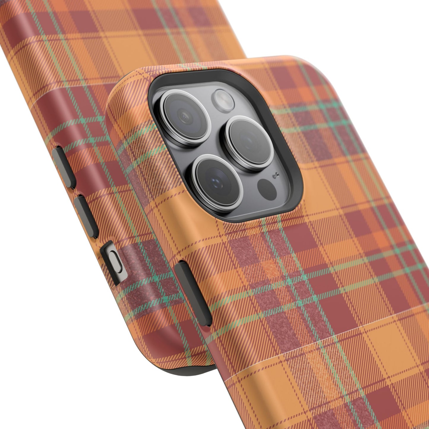 MagSafe Case - Autumn Tartan Plaid Design - BOGO Cases