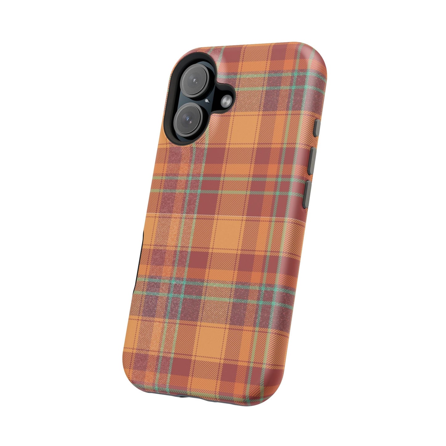 MagSafe Case - Autumn Tartan Plaid Design - BOGO Cases