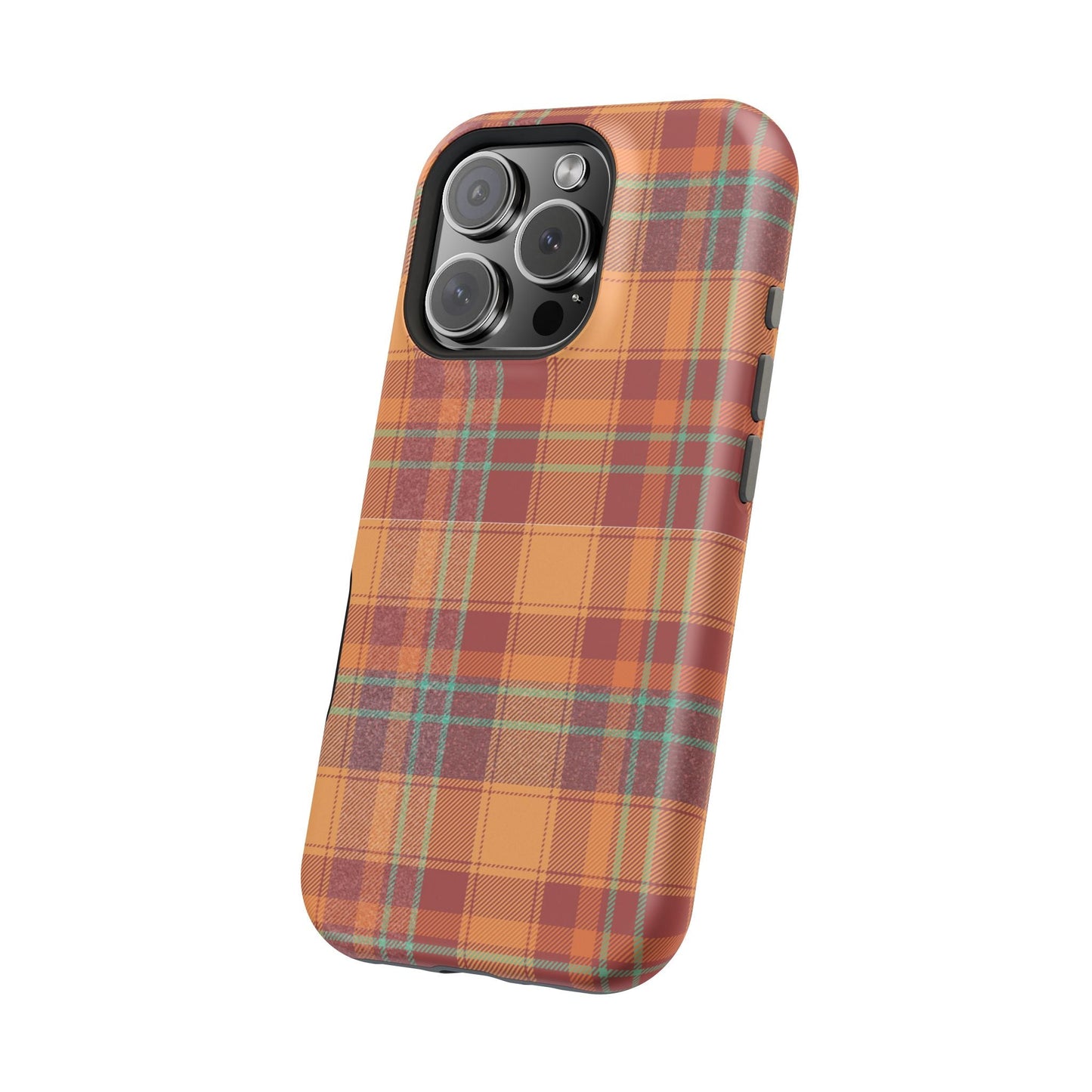 MagSafe Case - Autumn Tartan Plaid Design - BOGO Cases