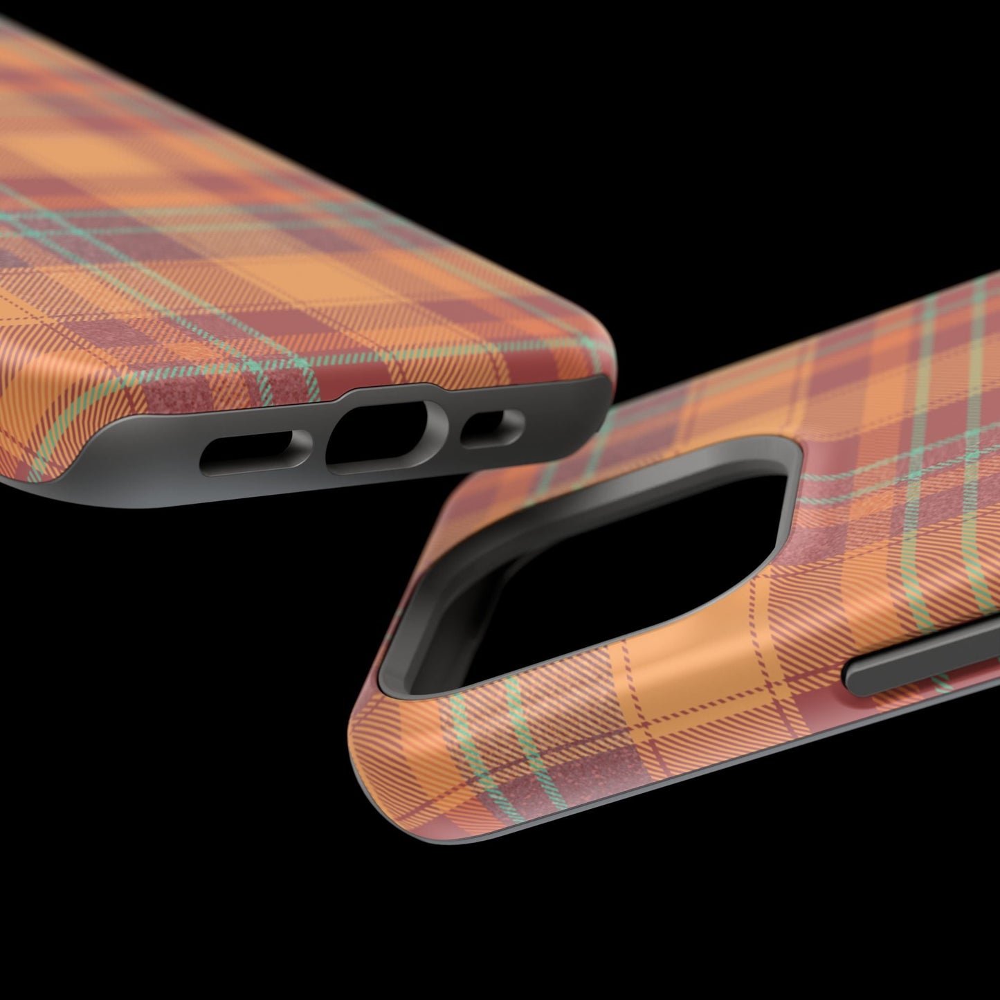 MagSafe Case - Autumn Tartan Plaid Design - BOGO Cases
