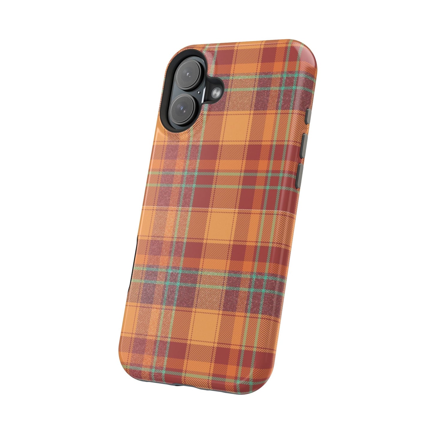 MagSafe Case - Autumn Tartan Plaid Design - BOGO Cases