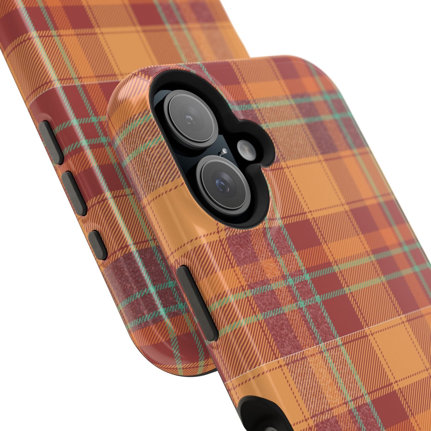 MagSafe Case - Autumn Tartan Plaid Design - BOGO Cases