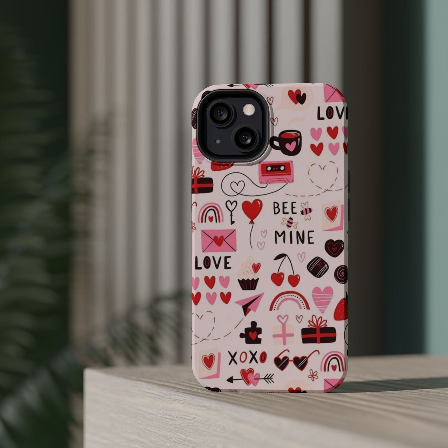 MagSafe Case: Bee Mine Love Doodles - BOGO Cases