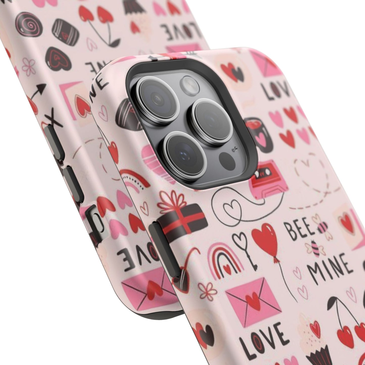 MagSafe Case: Bee Mine Love Doodles - BOGO Cases