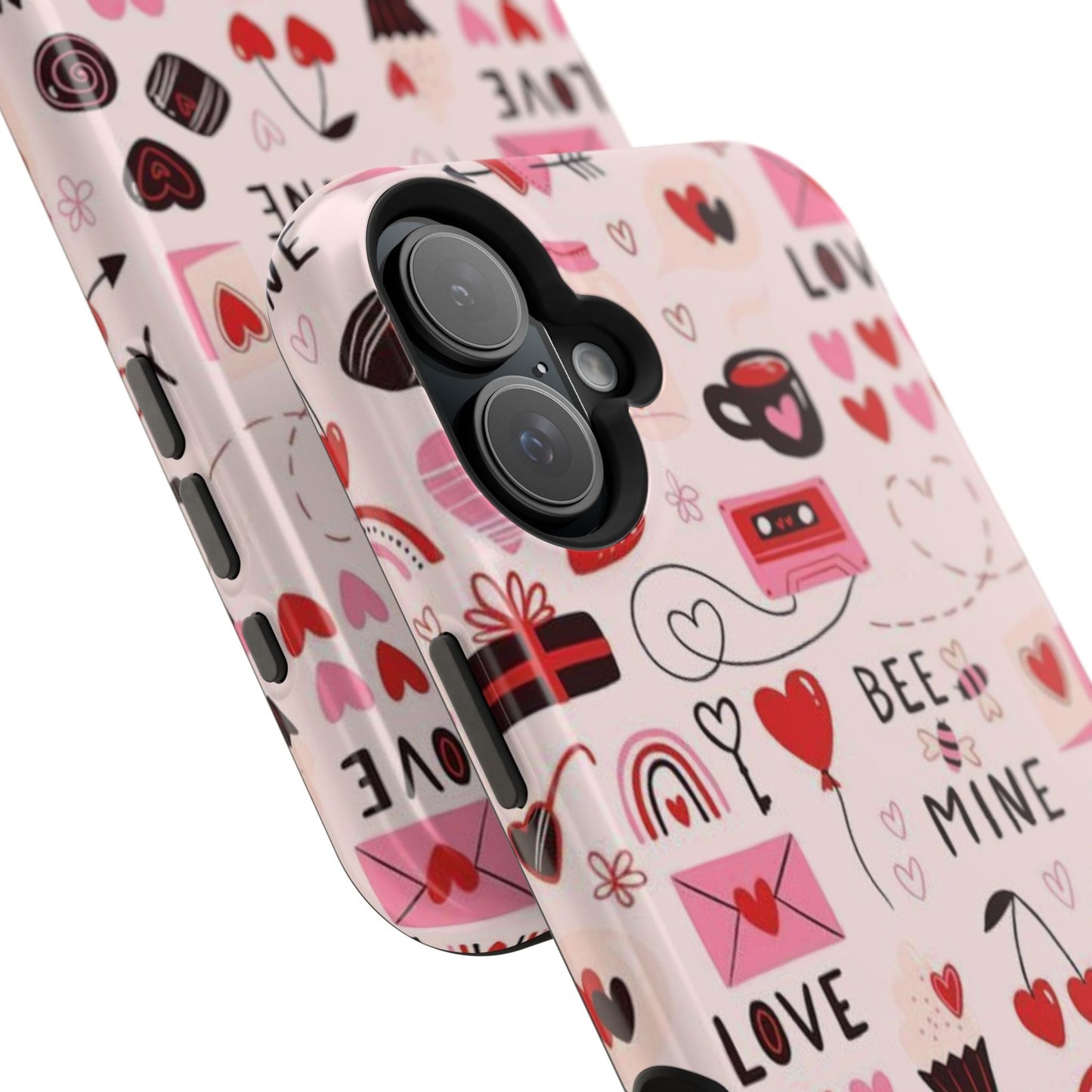 MagSafe Case: Bee Mine Love Doodles - BOGO Cases
