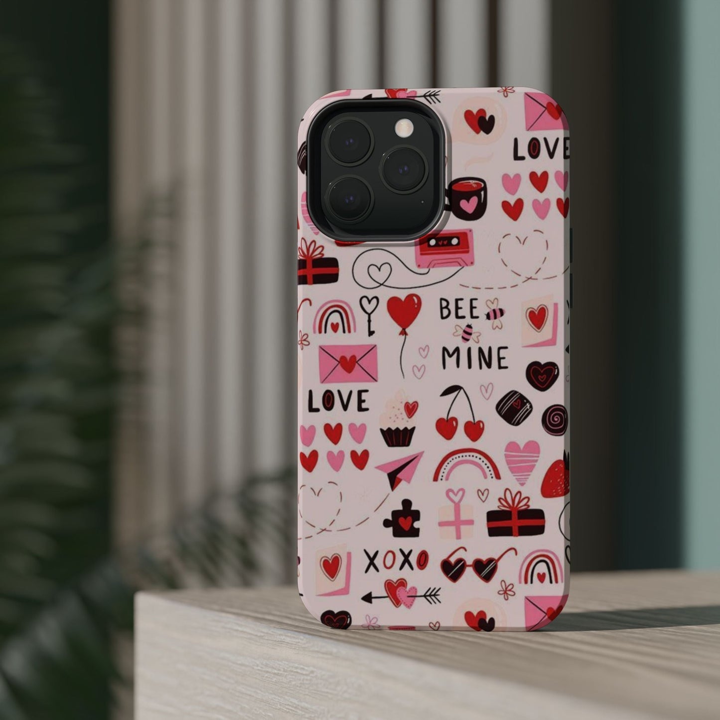 MagSafe Case: Bee Mine Love Doodles - BOGO Cases