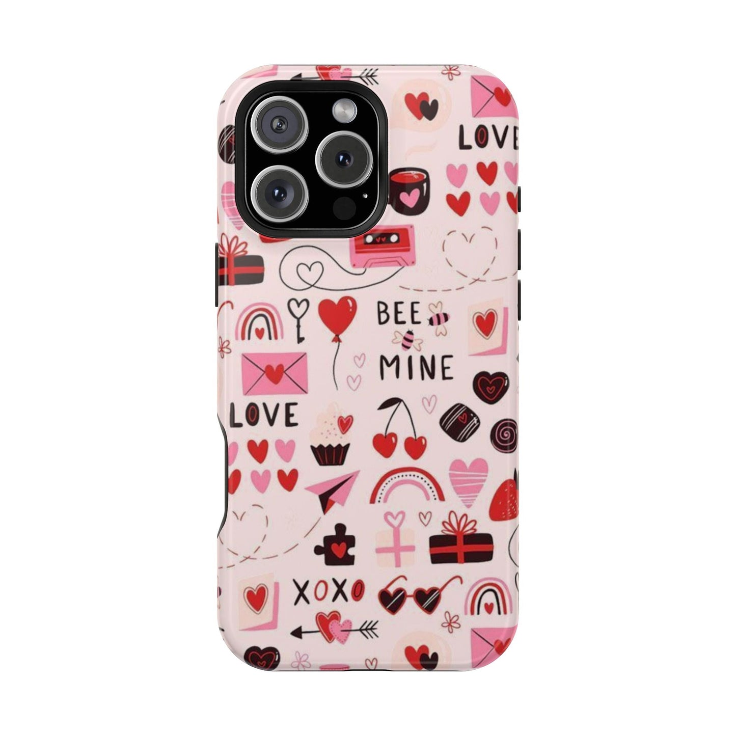 MagSafe Case: Bee Mine Love Doodles - BOGO Cases