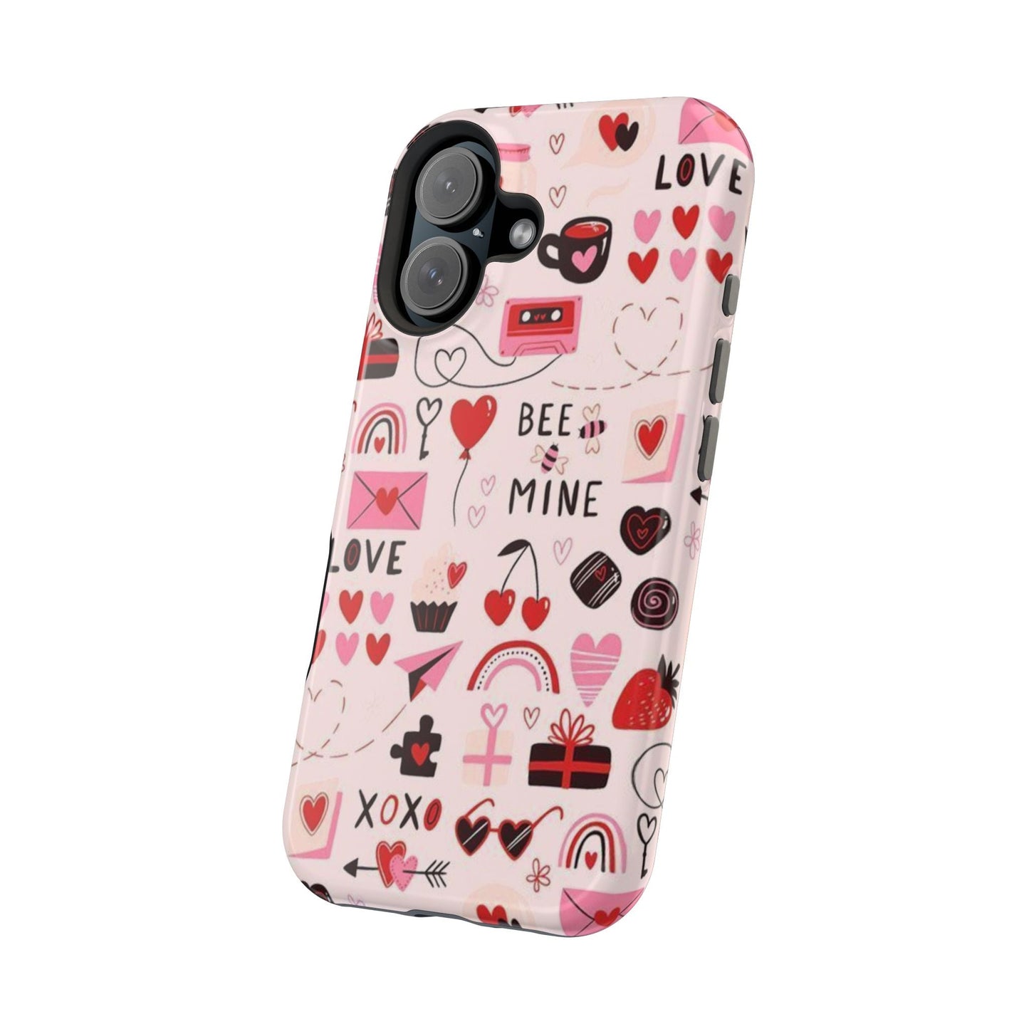 MagSafe Case: Bee Mine Love Doodles - BOGO Cases