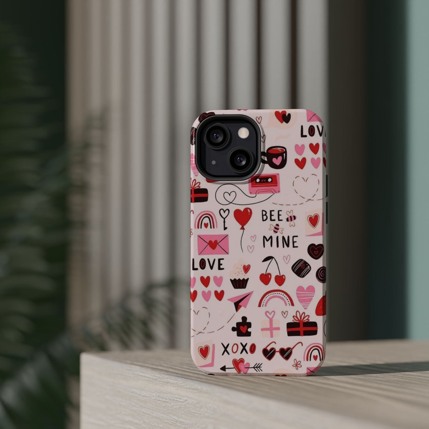 MagSafe Case: Bee Mine Love Doodles - BOGO Cases