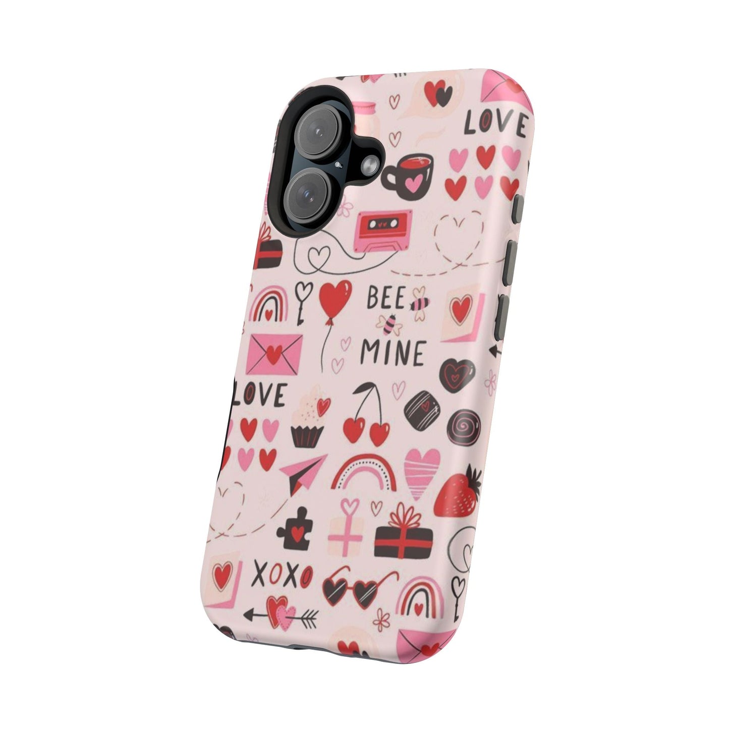 MagSafe Case: Bee Mine Love Doodles - BOGO Cases