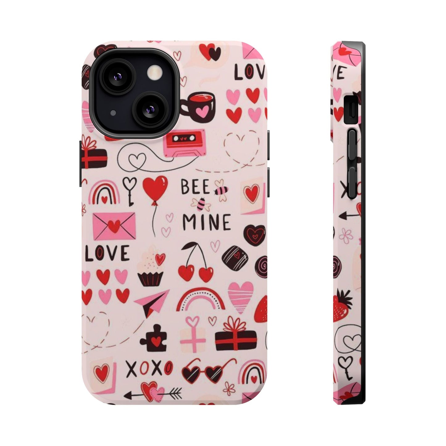 MagSafe Case: Bee Mine Love Doodles - BOGO Cases
