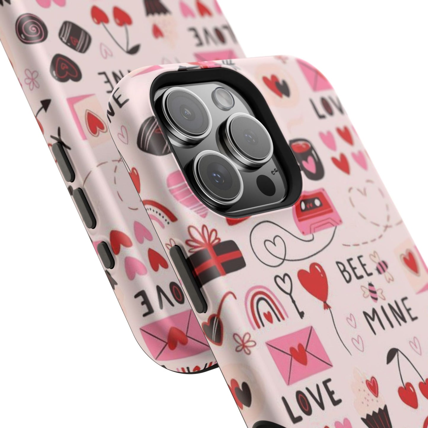 MagSafe Case: Bee Mine Love Doodles - BOGO Cases
