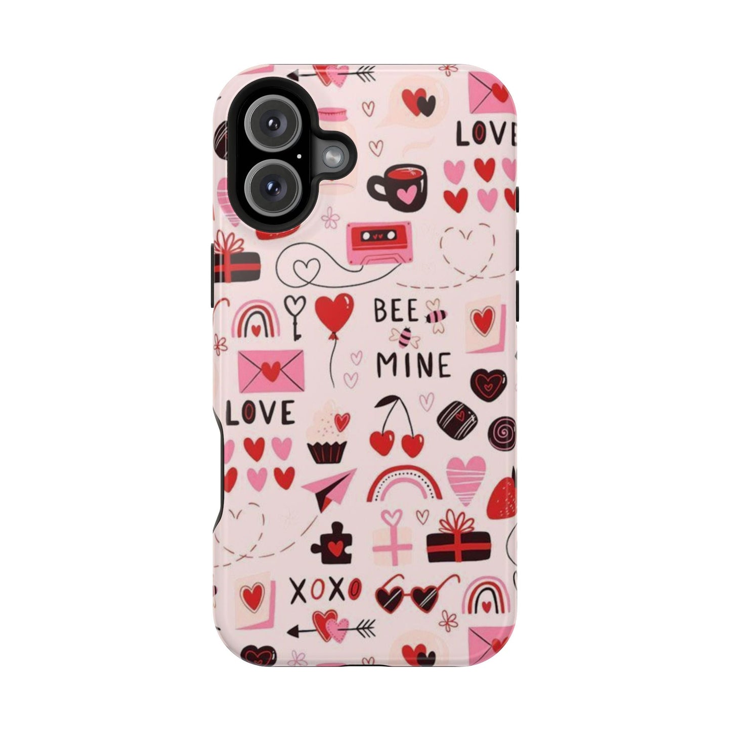 MagSafe Case: Bee Mine Love Doodles - BOGO Cases