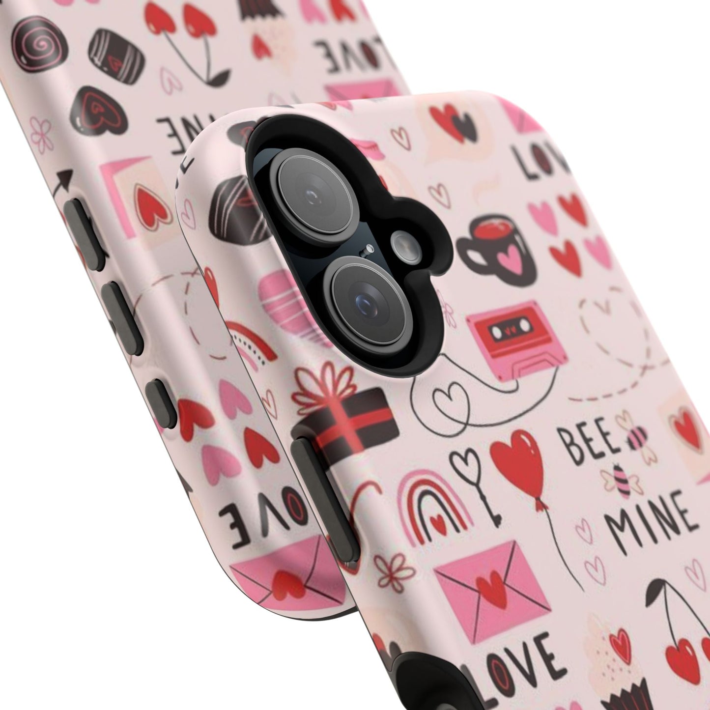 MagSafe Case: Bee Mine Love Doodles - BOGO Cases