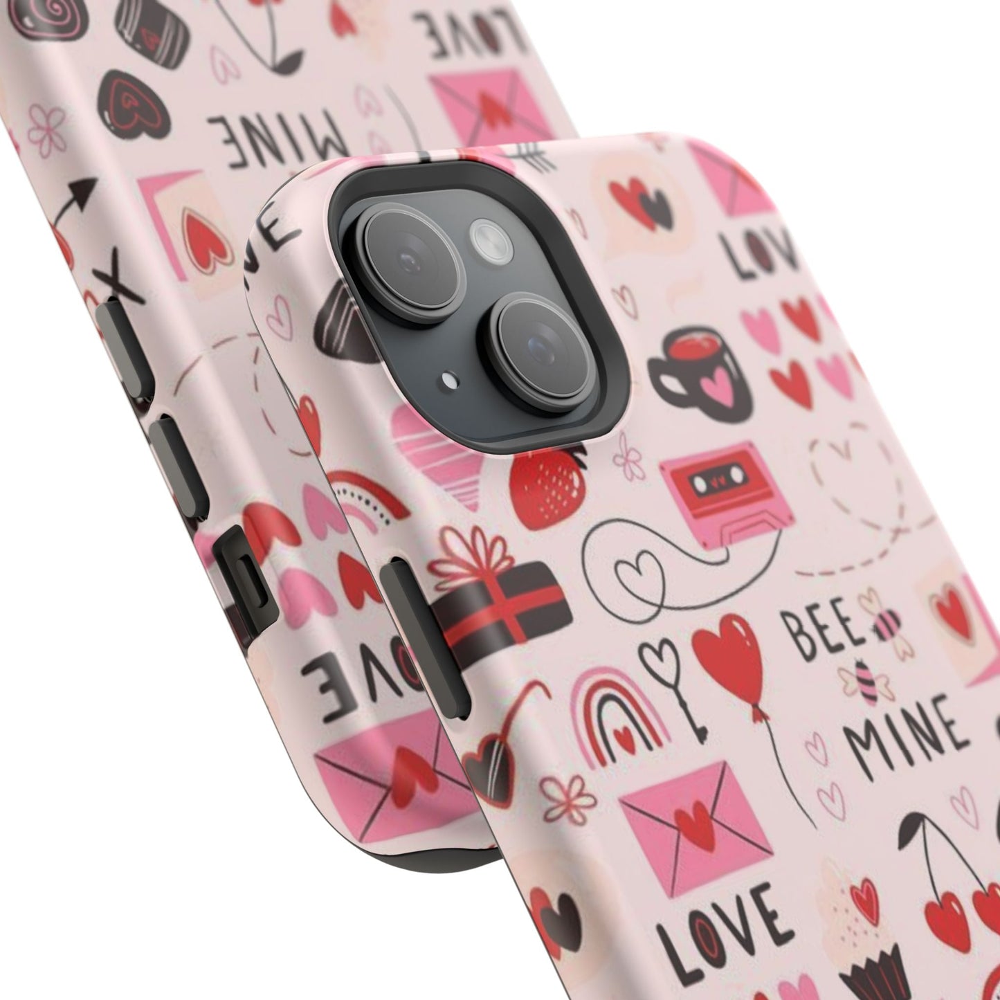 MagSafe Case: Bee Mine Love Doodles - BOGO Cases