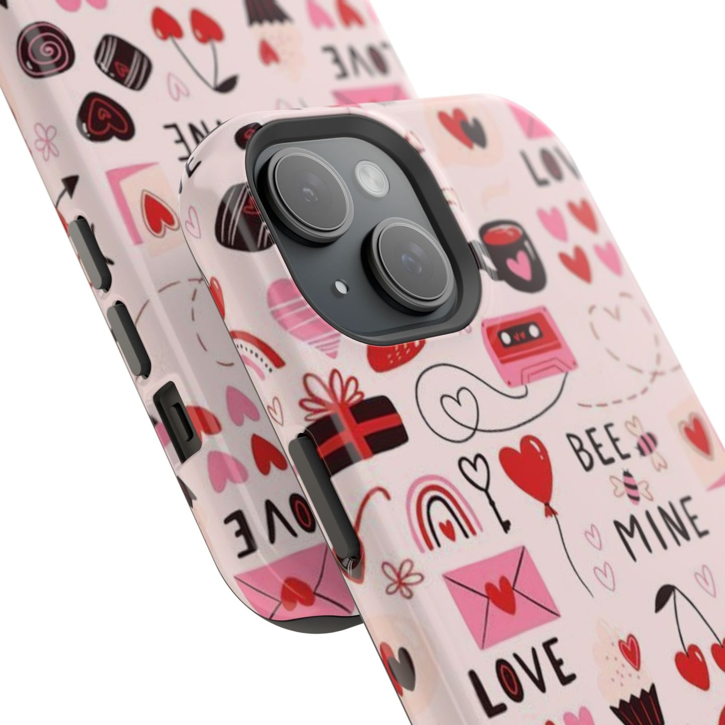 MagSafe Case: Bee Mine Love Doodles - BOGO Cases