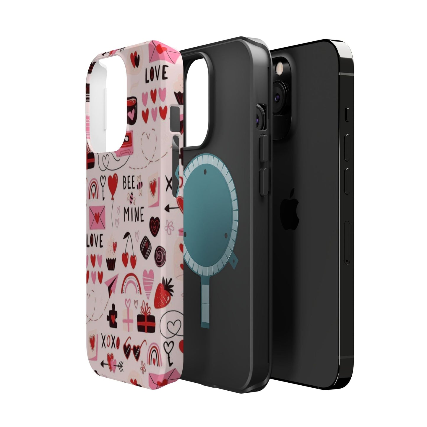MagSafe Case: Bee Mine Love Doodles - BOGO Cases