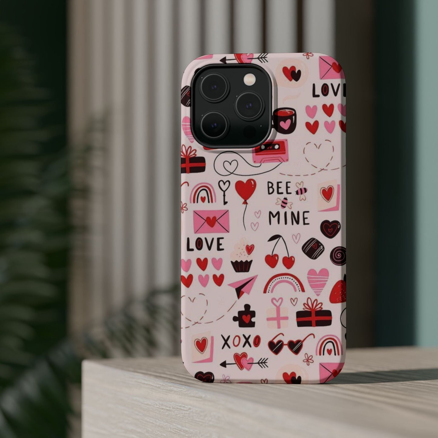 MagSafe Case: Bee Mine Love Doodles - BOGO Cases