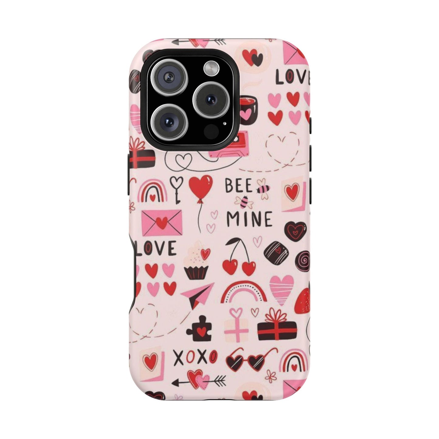 MagSafe Case: Bee Mine Love Doodles - BOGO Cases