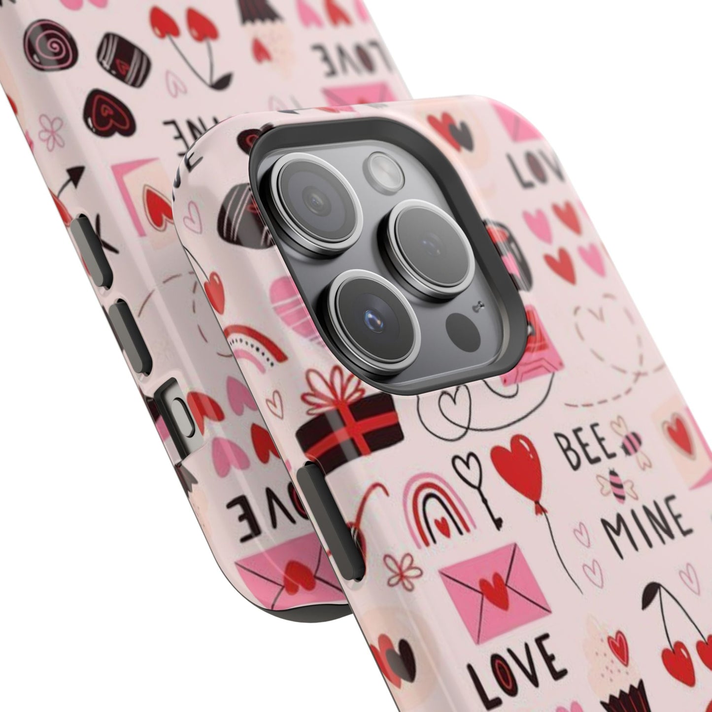 MagSafe Case: Bee Mine Love Doodles - BOGO Cases