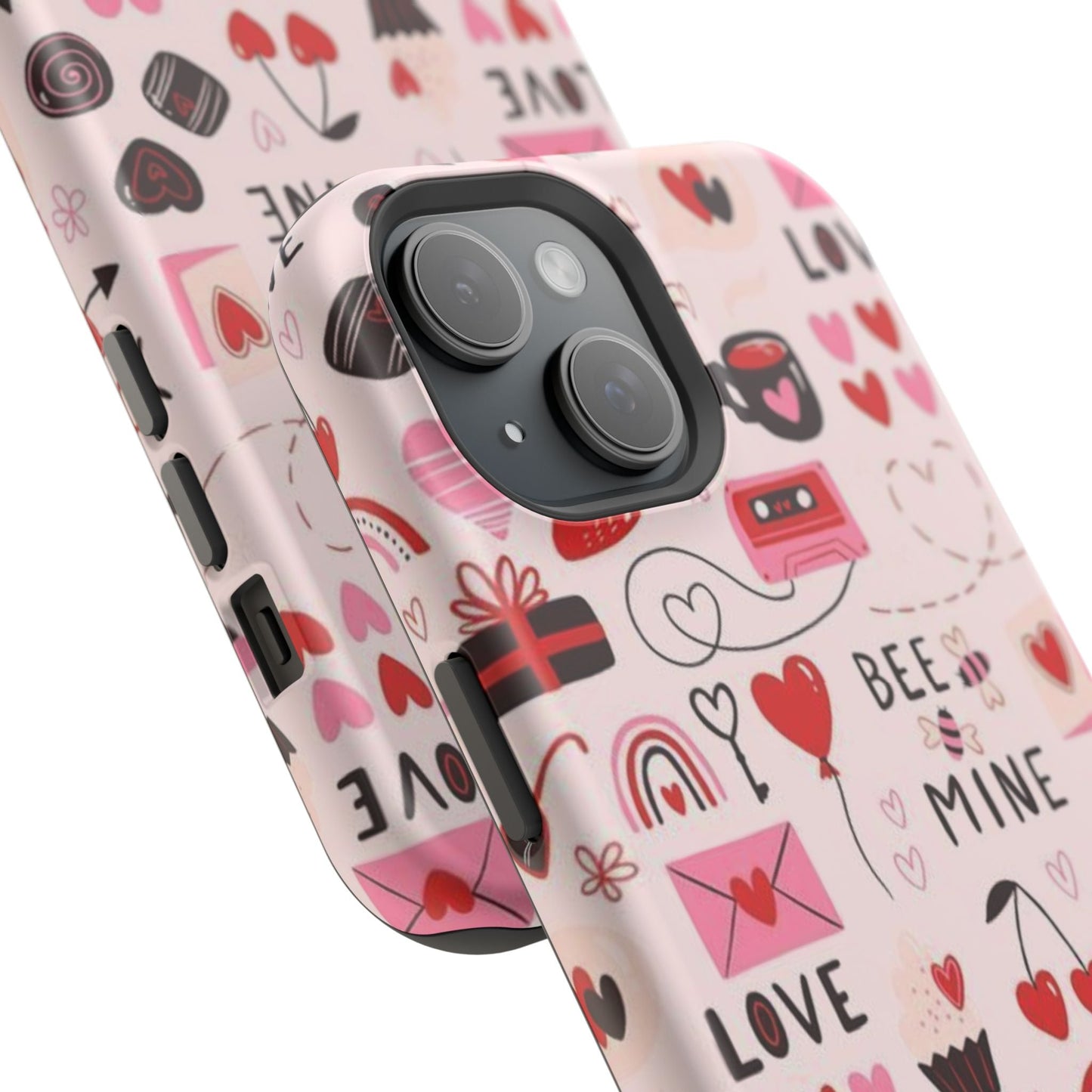 MagSafe Case: Bee Mine Love Doodles - BOGO Cases