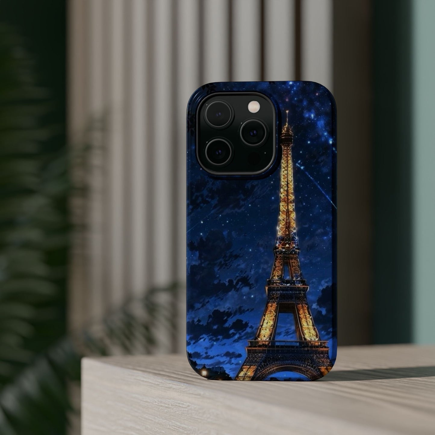 MagSafe Case - Eiffel Tower Under Starlit Sky Design - BOGO Cases