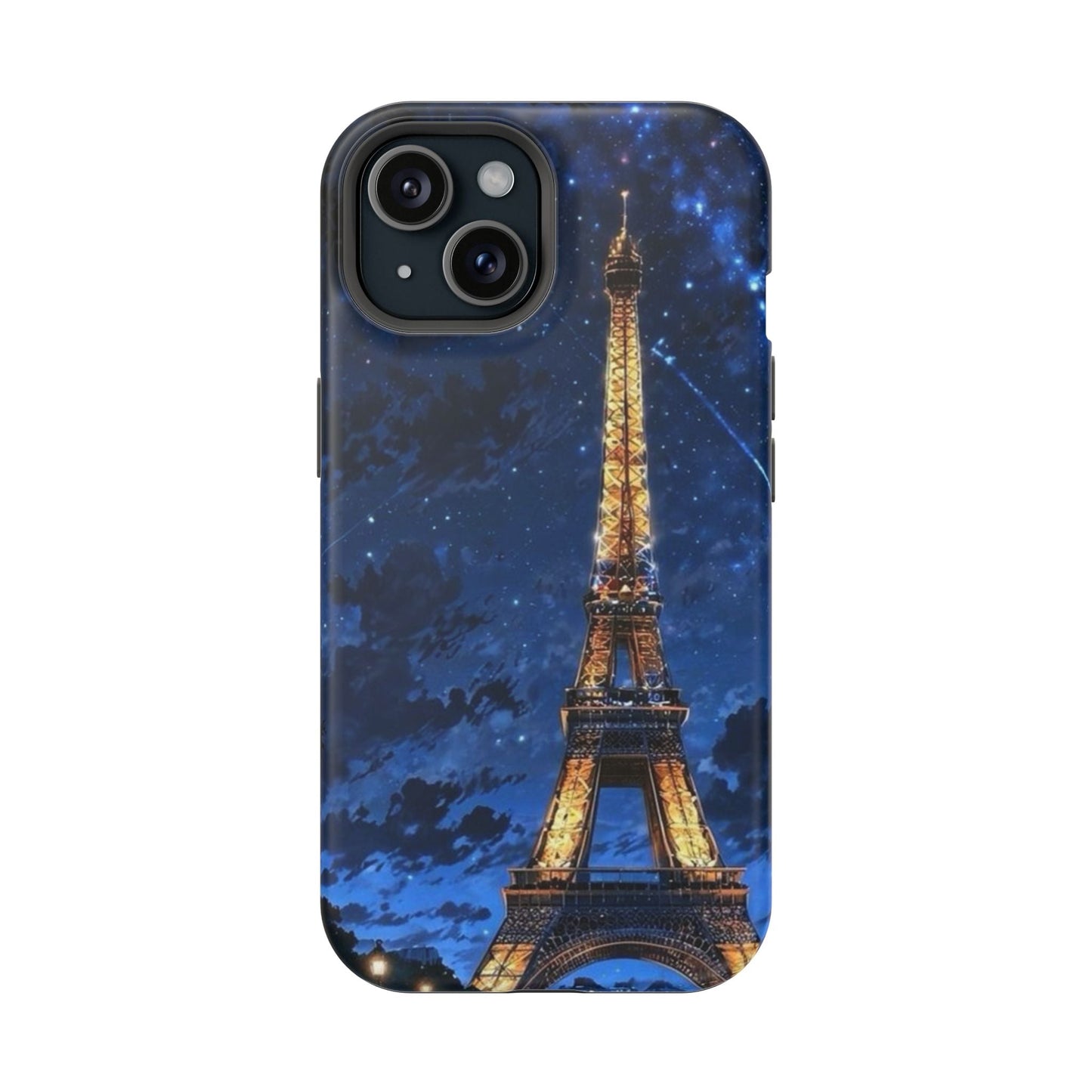 MagSafe Case - Eiffel Tower Under Starlit Sky Design - BOGO Cases