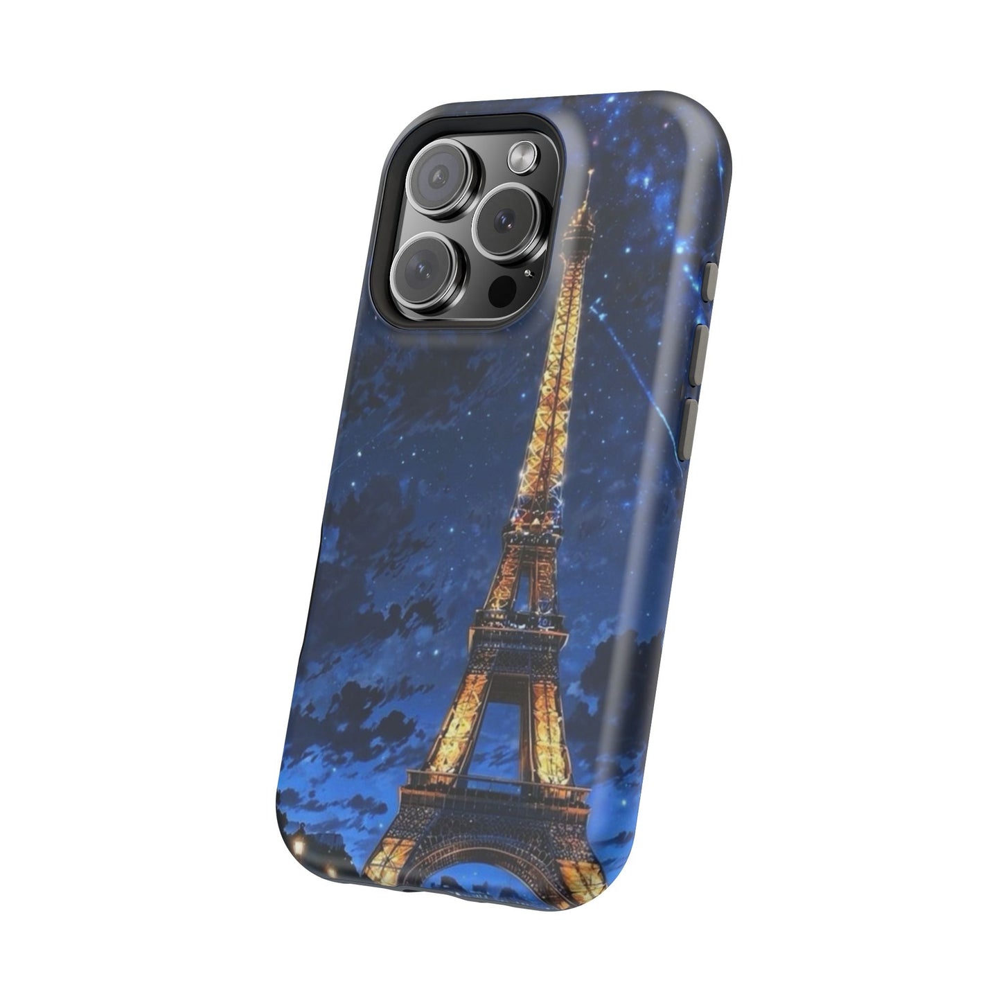 MagSafe Case - Eiffel Tower Under Starlit Sky Design - BOGO Cases