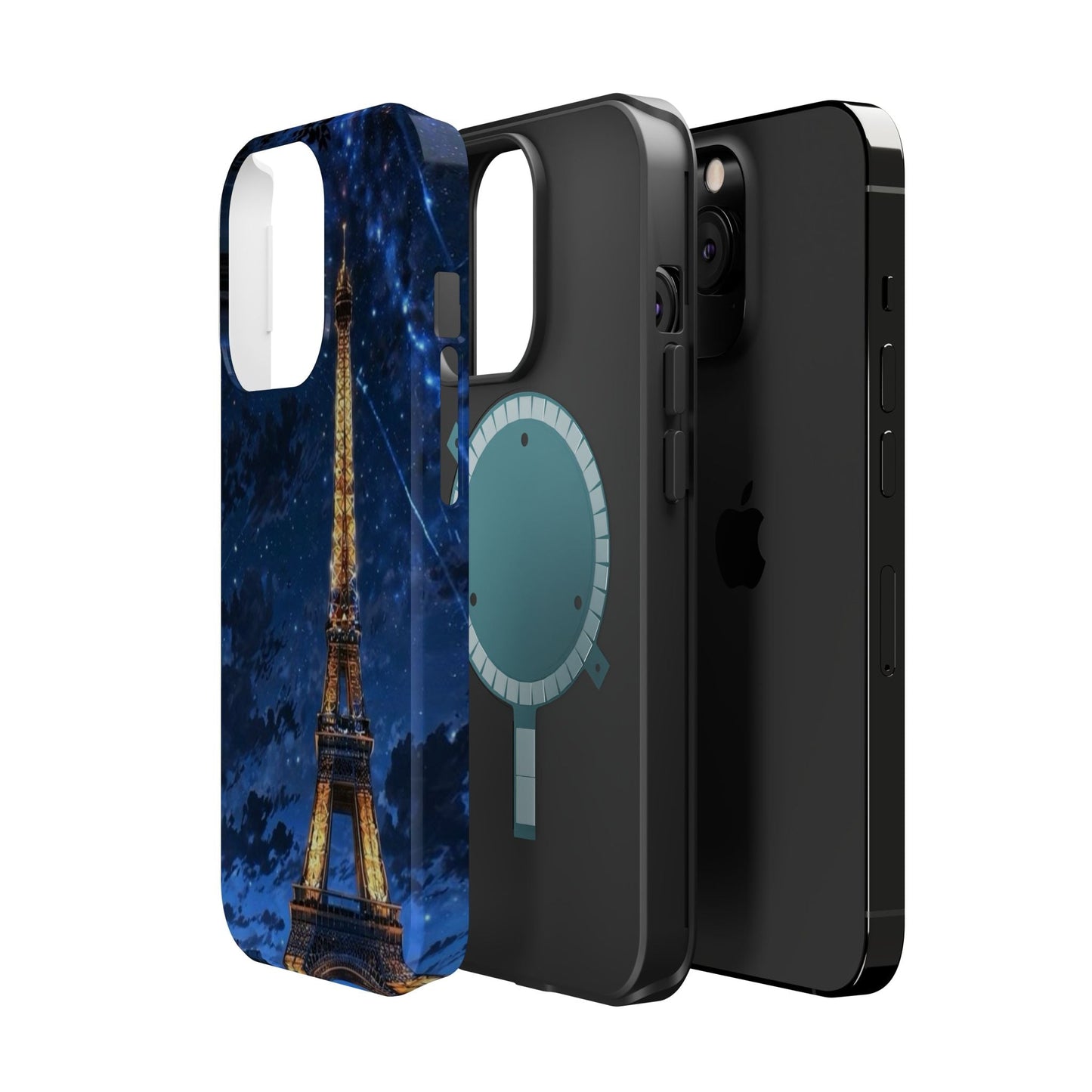 MagSafe Case - Eiffel Tower Under Starlit Sky Design - BOGO Cases