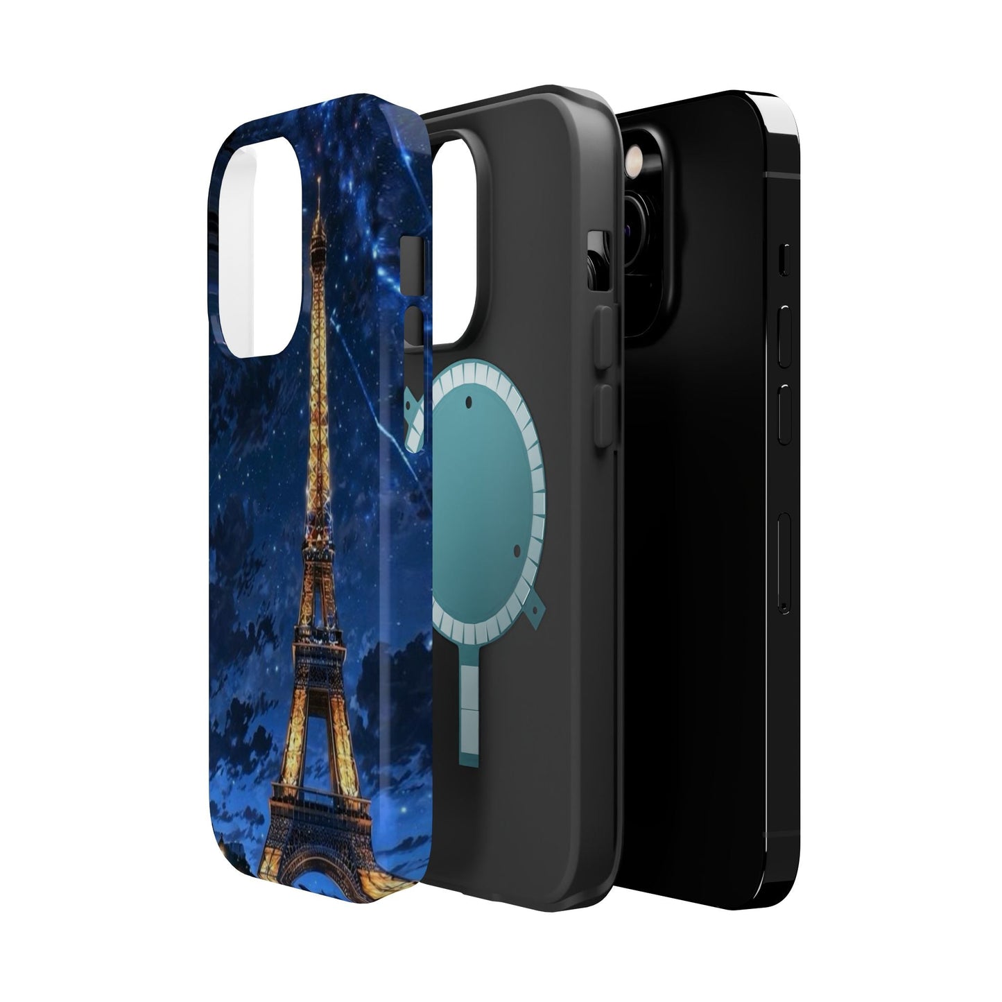 MagSafe Case - Eiffel Tower Under Starlit Sky Design - BOGO Cases