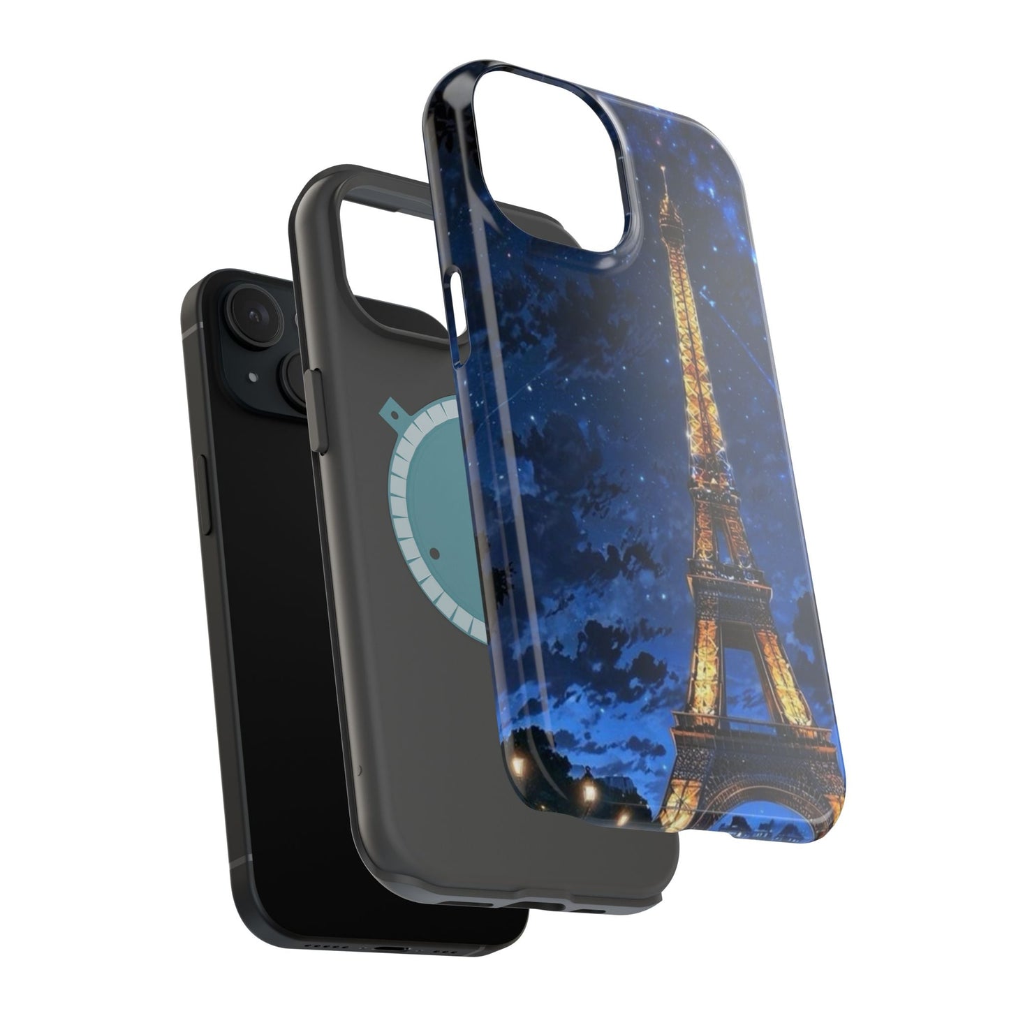 MagSafe Case - Eiffel Tower Under Starlit Sky Design - BOGO Cases