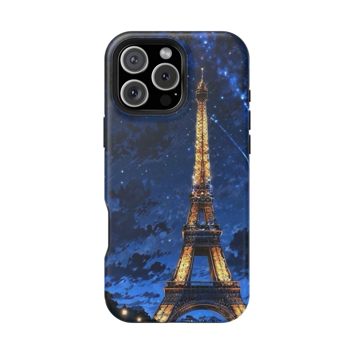 MagSafe Case - Eiffel Tower Under Starlit Sky Design - BOGO Cases