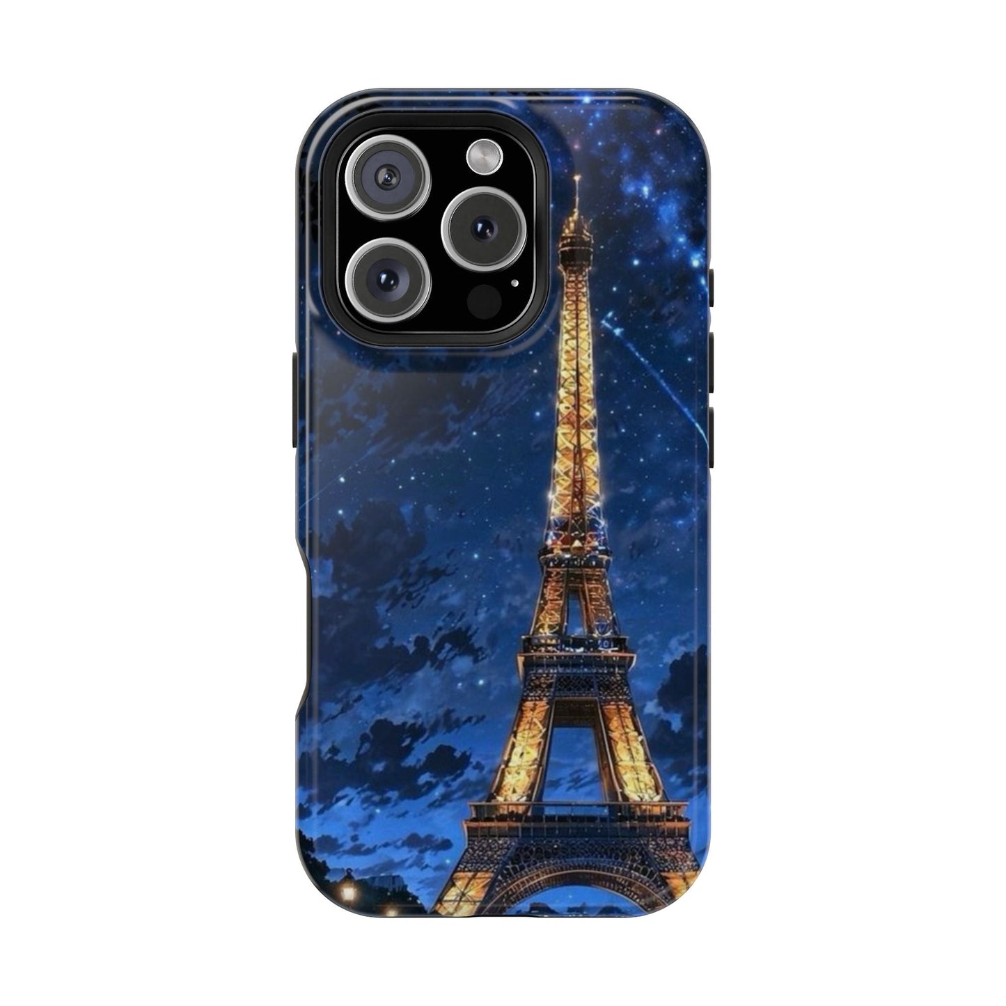 MagSafe Case - Eiffel Tower Under Starlit Sky Design - BOGO Cases