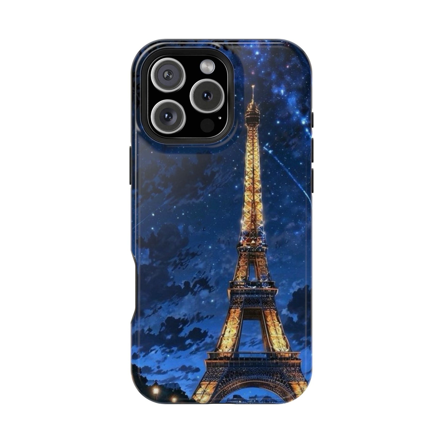 MagSafe Case - Eiffel Tower Under Starlit Sky Design - BOGO Cases