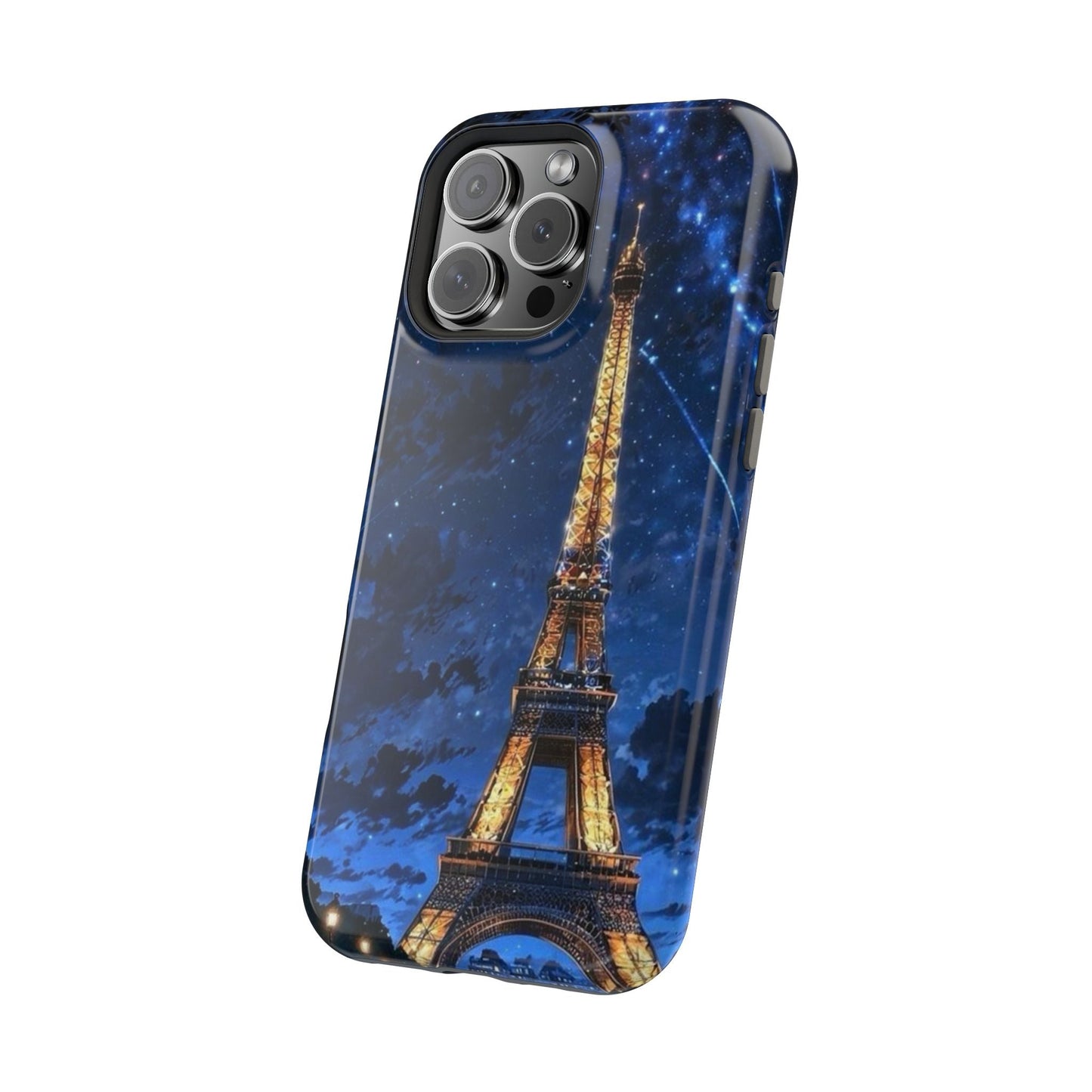 MagSafe Case - Eiffel Tower Under Starlit Sky Design - BOGO Cases