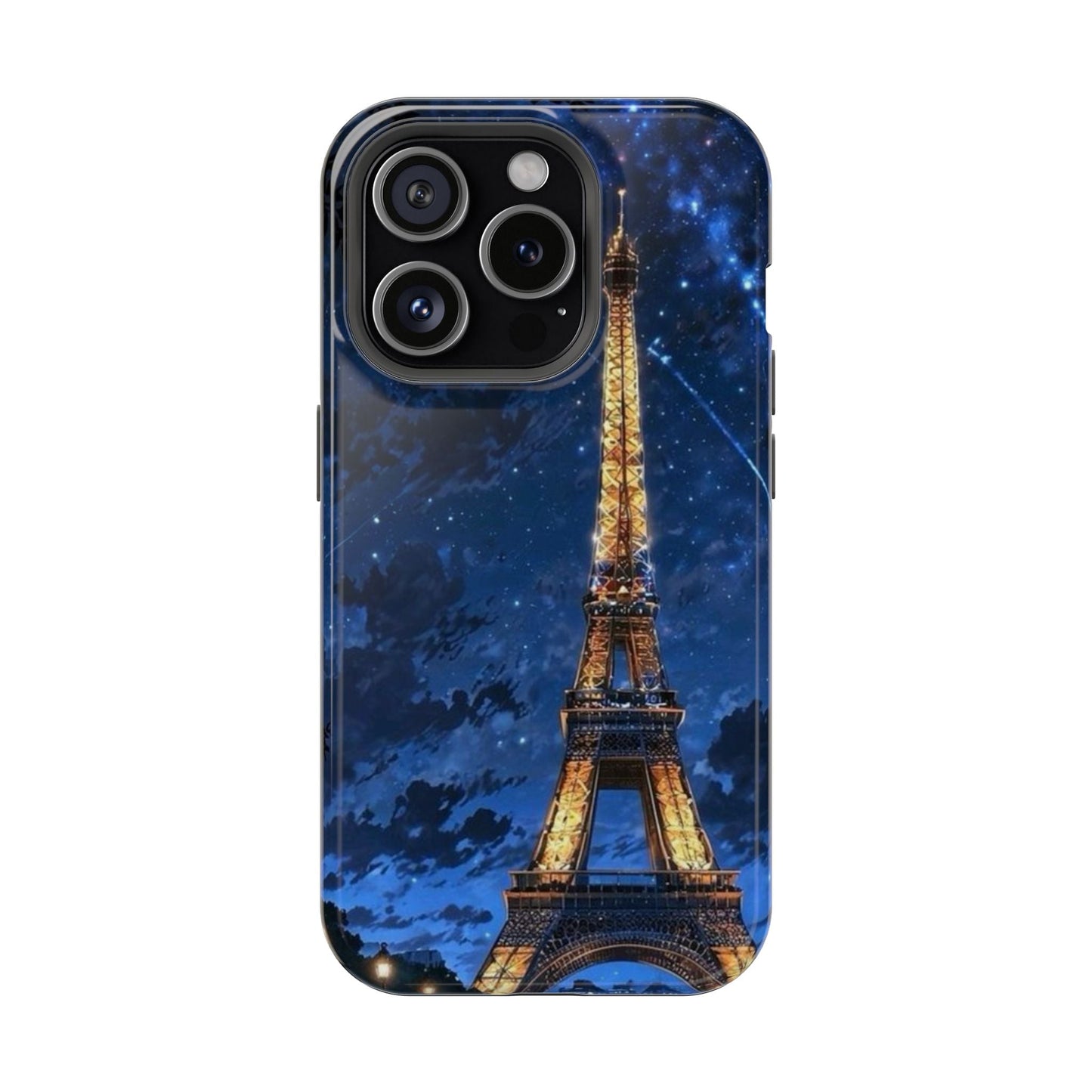 MagSafe Case - Eiffel Tower Under Starlit Sky Design - BOGO Cases