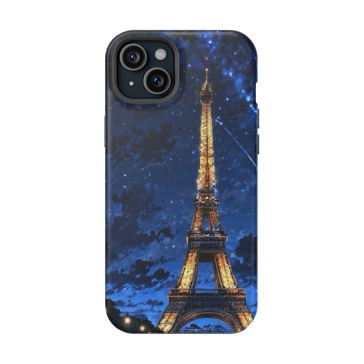 MagSafe Case - Eiffel Tower Under Starlit Sky Design - BOGO Cases