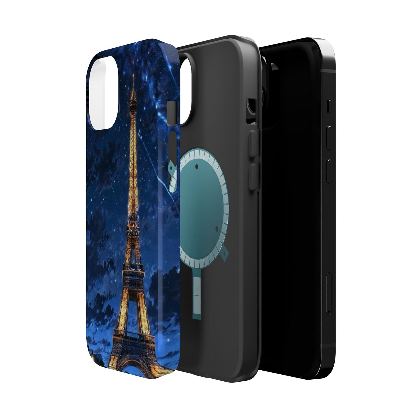 MagSafe Case - Eiffel Tower Under Starlit Sky Design - BOGO Cases